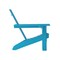 Flash Furniture Blue Adirondack Patio Chair with Cupholder LE-HMP-1045-10-BL-GG - alternate 8